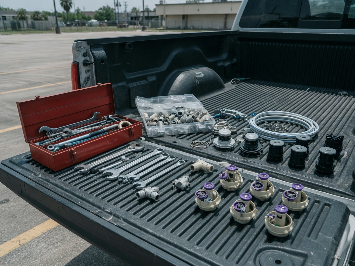 Emergency Irrigation Repair in Houston