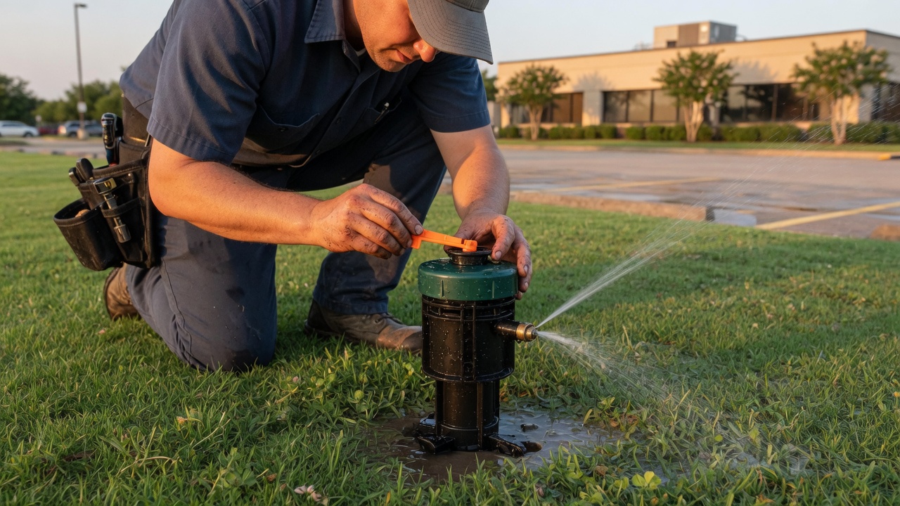 Irrigation rotor inspection